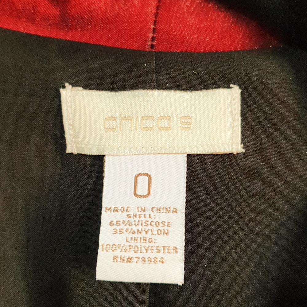 Chico's Open Front Blazer Jacket - image 7